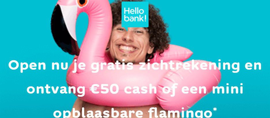 Hellobank 50€ gratis